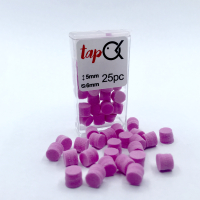 Штучна насадка Баблгам TapOk EVA 6 мм Рожевий 25 шт