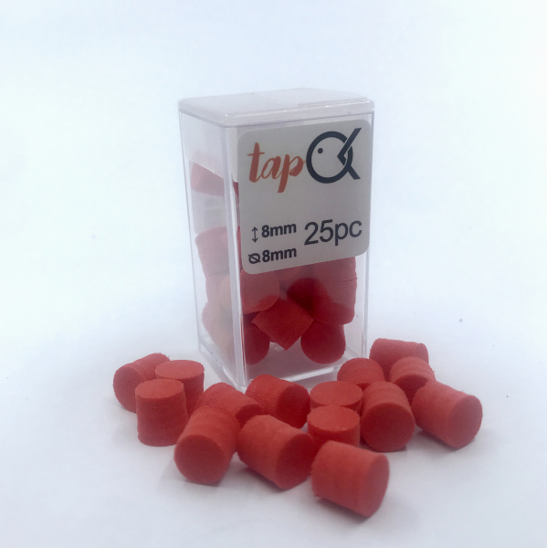 Штучна насадка Чілі TapOk EVA 8 мм Червоний 25 шт